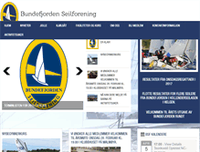 Tablet Screenshot of bundefjorden-seilforening.no